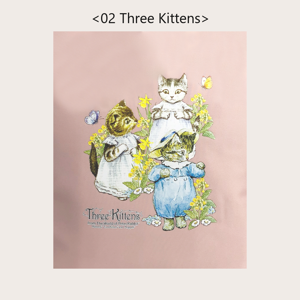  [ピータ―ラビット (ＴＭ )] A4サイズ対応 トートバッグ ハンドバッグ サブバッグ 手持ちタイプ 撥水 ポケット充実 ファスナー付き 大人 上品 かわいい レディース PETERRABBIT(ＴＭ) うさぎ ねこ レッスンバッグ 買い物 お稽古 習い事 縦型トート 0635　00ベージュ