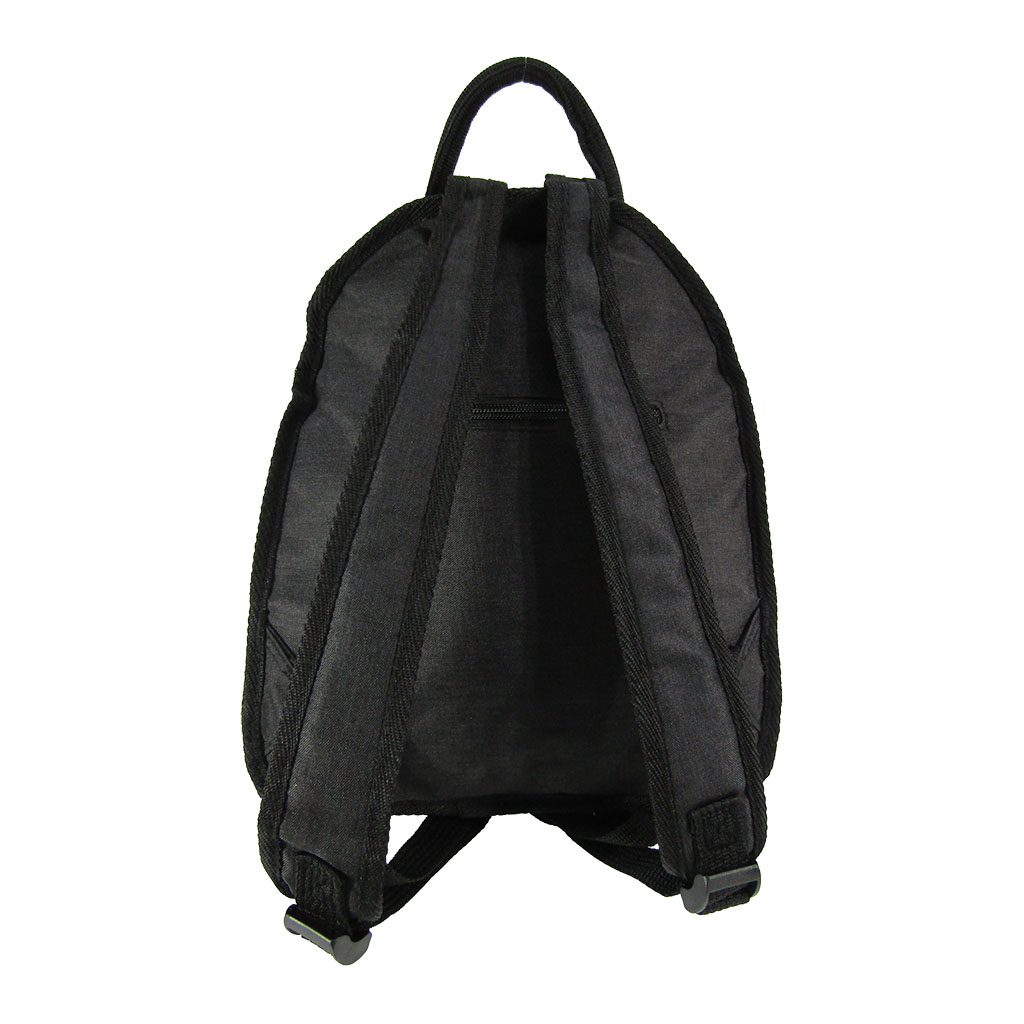 [Sofia Valentino ソフィアバレンチノ] 軽量 リュックサック | ポリエステル かわいい 軽い レディース 多収納 リュック 黒 ブラック 4927