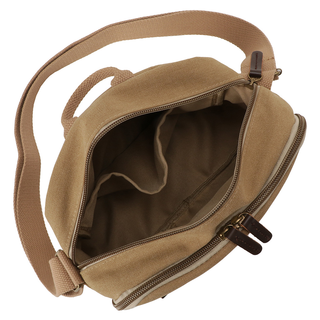 ショルダーバッグ レディース メンズ 小さめ 軽量 斜め掛け 10号帆布 キャンバス 帆布工房(はんぷこうぼう) 3X05