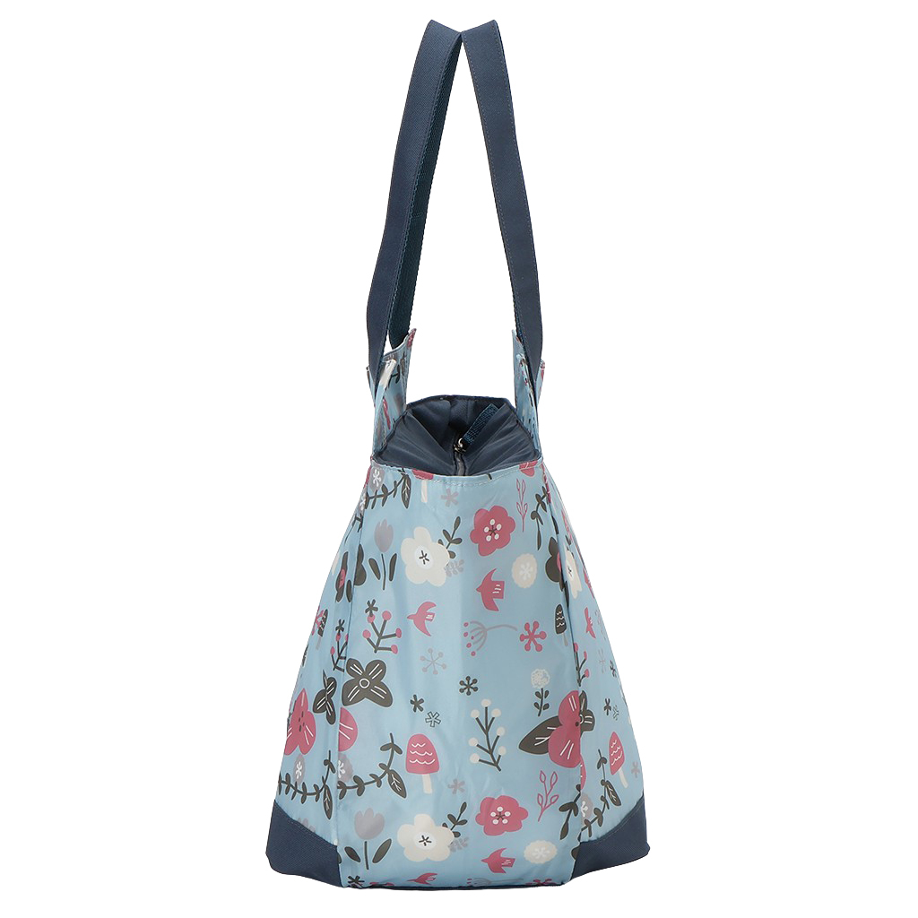 バルーン 保冷バッグ 保温 保冷 トートバッグ 5N47 [mama fiore マーマフィオーレ] 保温保冷 大容量 BIGサイズ 買い物 レジャー レディース ブルー