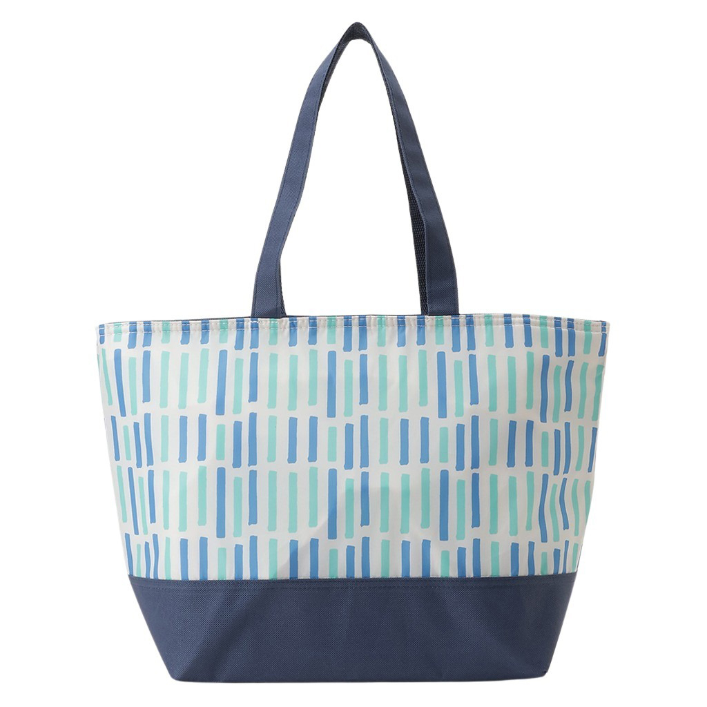 保冷バッグ トートバッグ 5N23 [mama fiore マーマフィオーレ] 保温保冷 お弁当 レジャー かわいい レディース ブルー