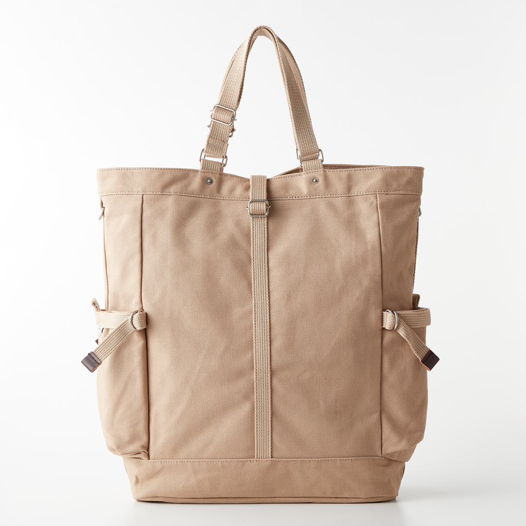 持ち手長さ調整できる！縦型トートバッグ CONTROLIIシリーズ 3X01 [帆布工房 はんぷこうぼう] 帆布 トート キャンバス 大容量 丈夫 便利 ポケット充実 収納力