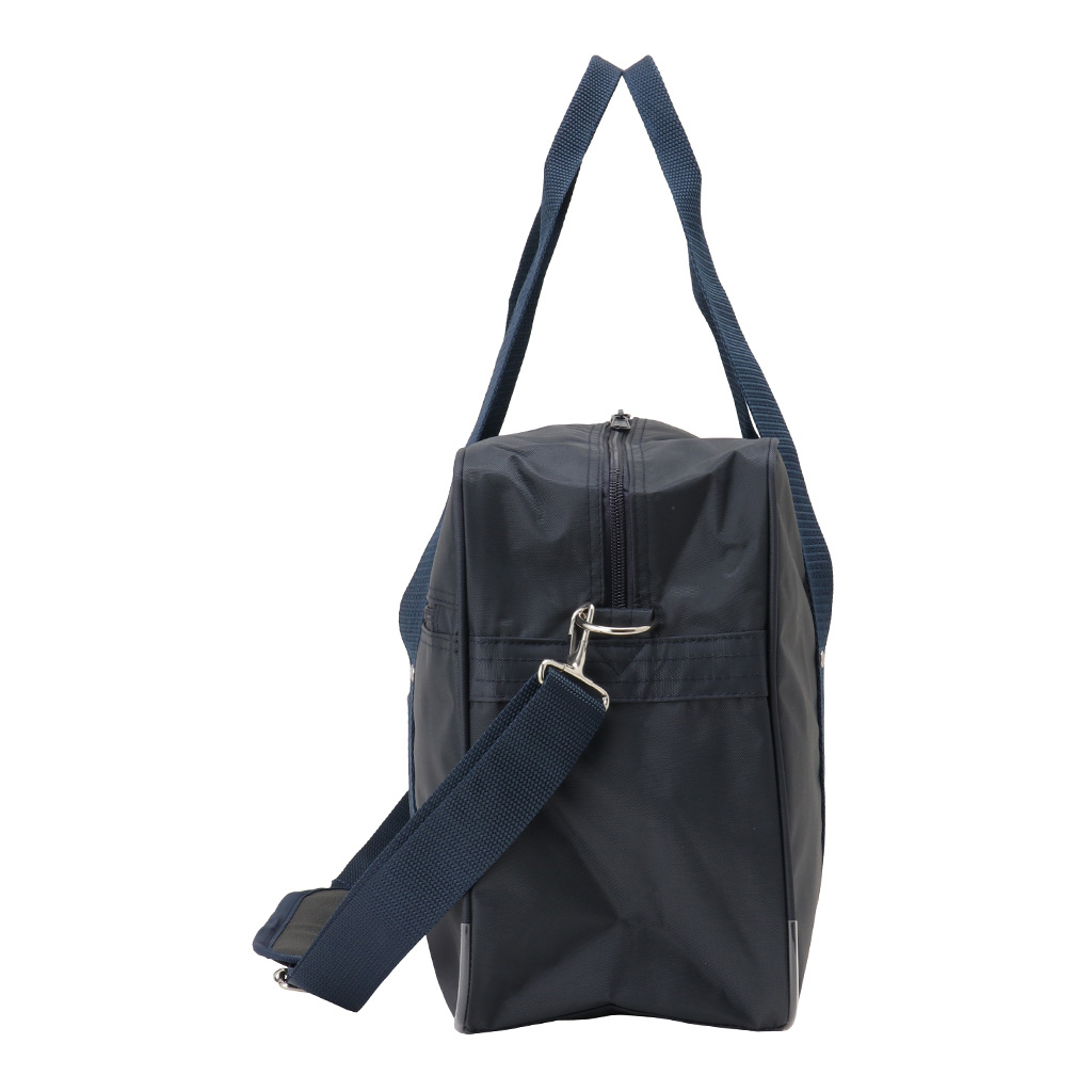 [A.O.T エーオーティー]  A4対応 2WAY スクールバッグ スクバ ファスナー ナイロン 男女兼用 学校 通学かばん 学生 生徒 バッグ 紺×紺 ネイビー×ネイビー 3308