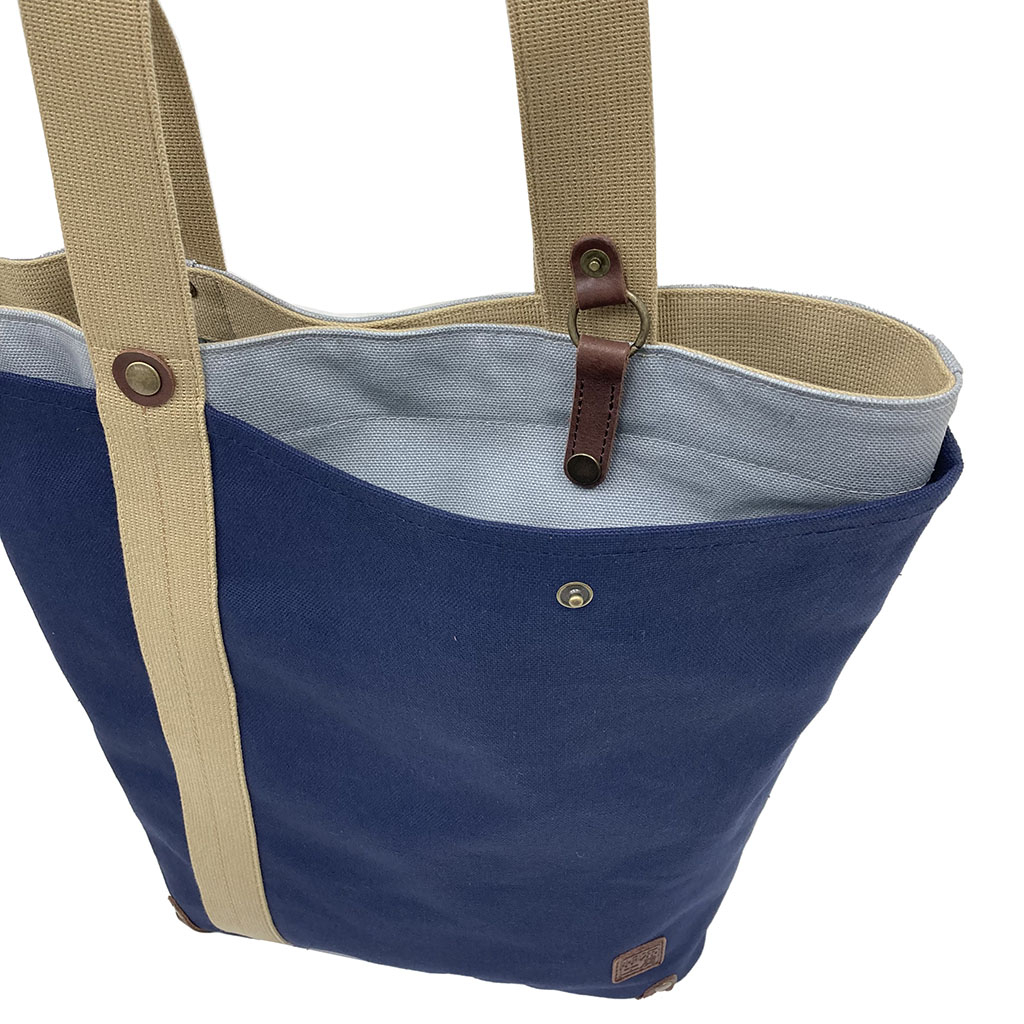 トートバッグ 3J40 [帆布工房 はんぷこうぼう] 日本製 多機能 2重構造 ポケット豊富 帆布 買い物 メンズ レディース