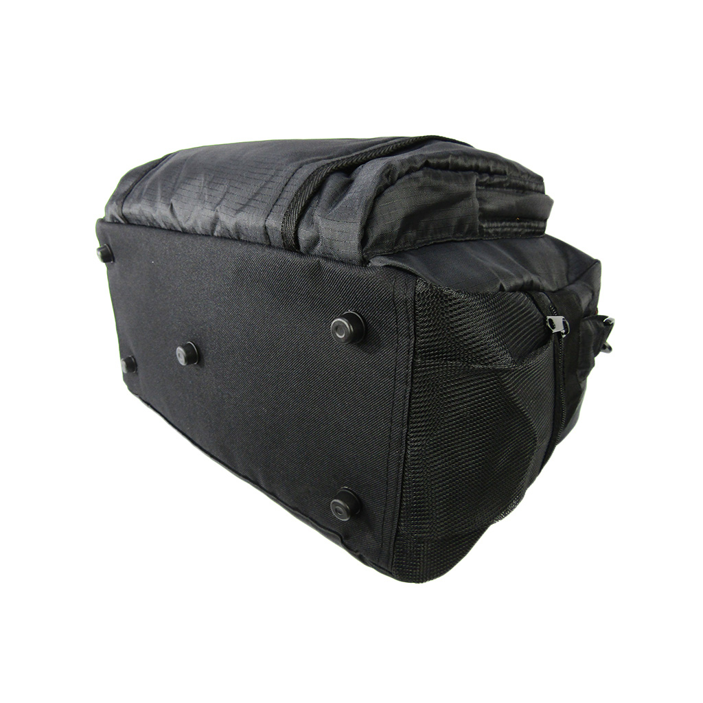 リップストップボストン 旅行 出張 1泊 2泊 ビジネス バッグ かばん 軽量 軽い 丈夫 黒 ブラック 3177