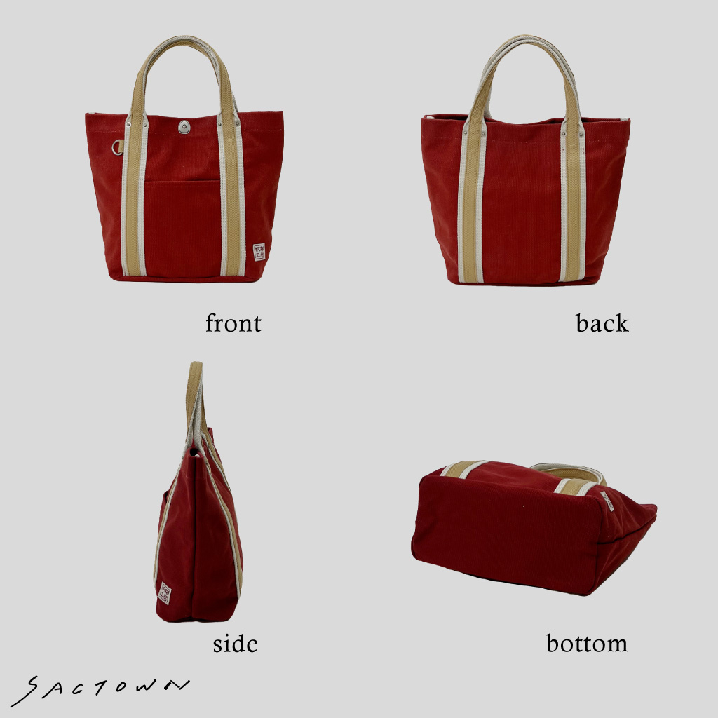 帆布 トートバッグ LINEシリーズ 3J21 [帆布工房 はんぷこうぼう] 帆布トートミニトート ランチバッグ 手提げ サブバッグ 小さめ シンプル おしゃれ キャンバス