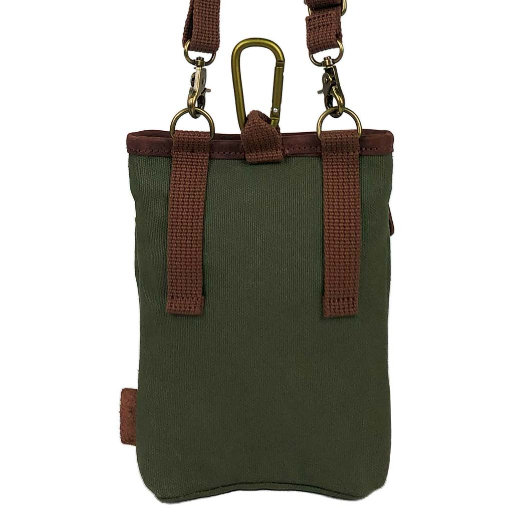 帆布工房 KURASHIKI シリーズ｜3way ショルダーバッグ 倉敷産帆布使用 ベルトポーチ スマホポーチ ウエストポーチ ベルト通し メンズ レディース 男女兼用 日本製 帆布 本革 カーキ 3J27