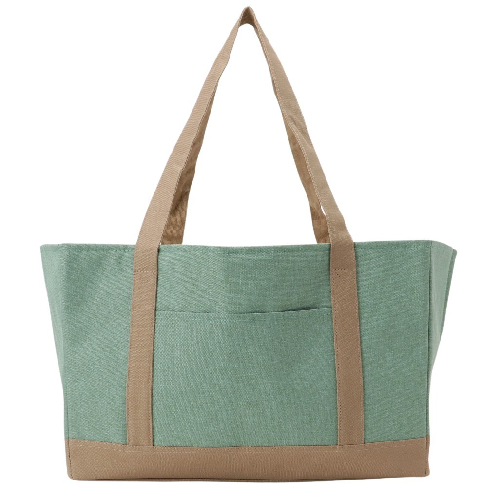 レジカゴバッグ(R) 4X57 [mama fiore マーマフィオーレ] Picoteeシリーズ ピコティ 保温 保冷 保冷バッグ レジカゴ トートバッグ エコバッグ 大容量 無地 シンプル レジャー レディース ライトグリーン