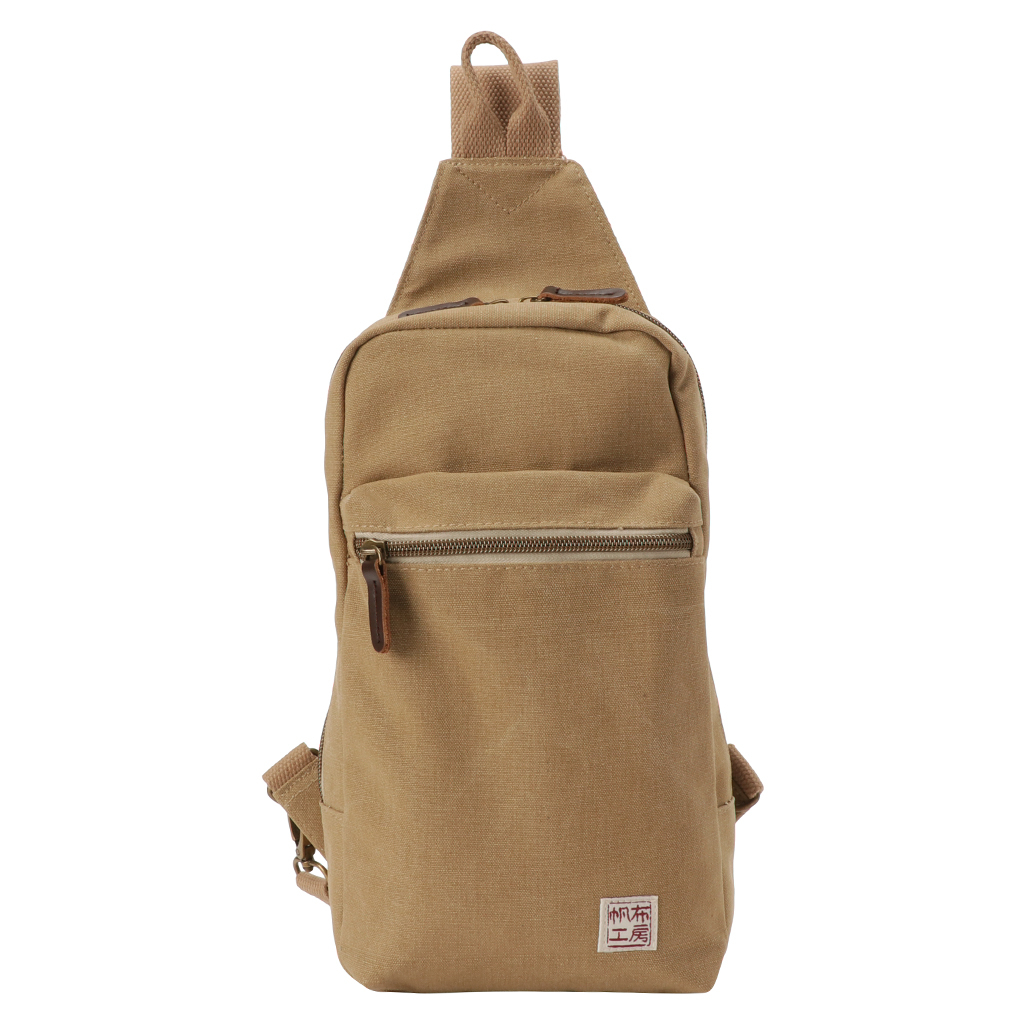 帆布工房 strollシリーズ|ボディバッグ 帆布 10号帆布 キャンバス ワンショルダーバッグ ショルダーバッグ 軽量 メンズ レディース 男女兼用 斜め掛け はんぷこうぼう 3X06