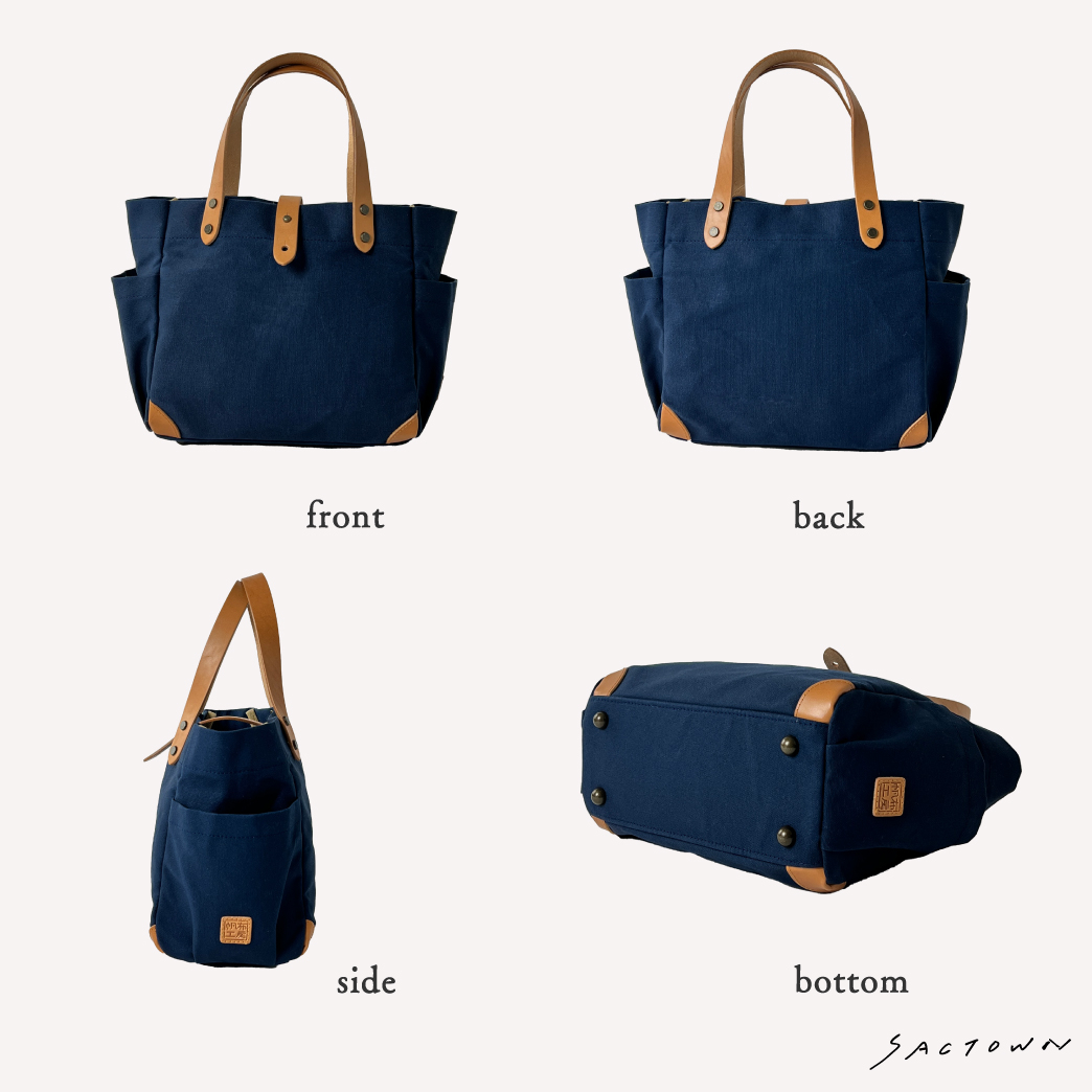 帆布工房 エイジングシリーズ 全3色 | 国産帆布 キャンバストートバッグ（S） 日本製 多機能 男女兼用 パラフィン加工  3J09