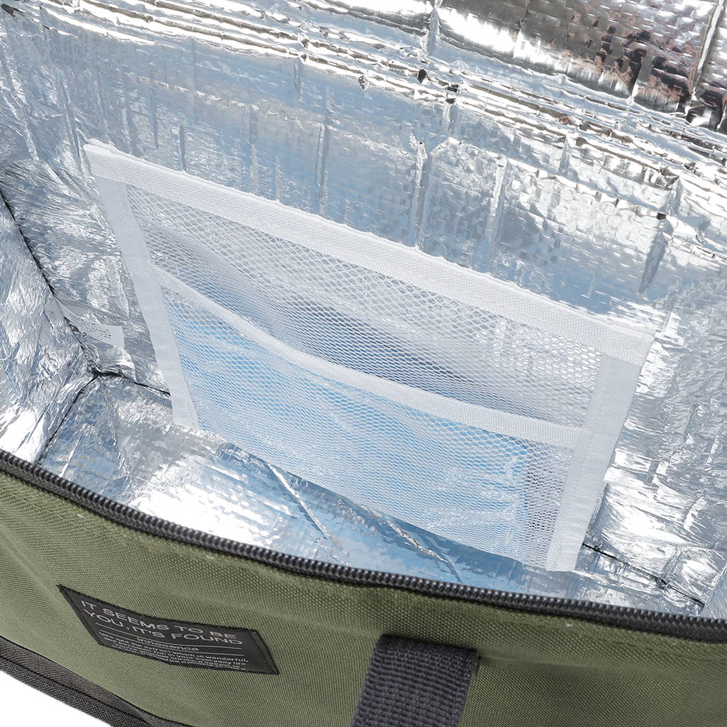  [mama fiore マーマフィオーレ] Picoteeシリーズ ピコティ BOX型 保温保冷トートバッグ 4WG1 | 無地 レジャー シンプル 男女兼用 軽量 レディース メンズ お買い物 ピクニック 運動会 イベント ユニセックス カーキ