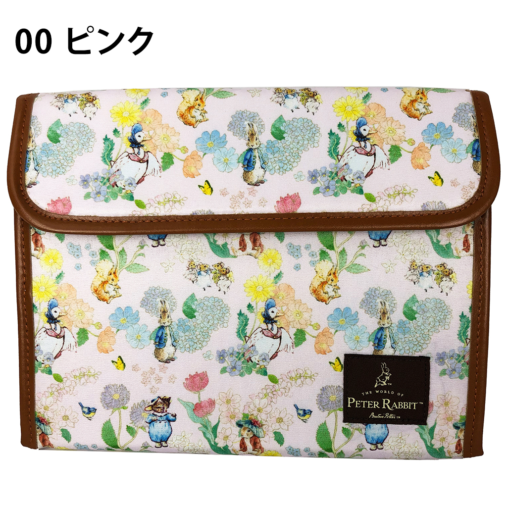 ポーチ 0673 [PETER RABBIT(TM) ピータ―ラビット(TM)] ピーターラビット(TM) 多機能 マルチケース レディース 00ピンク