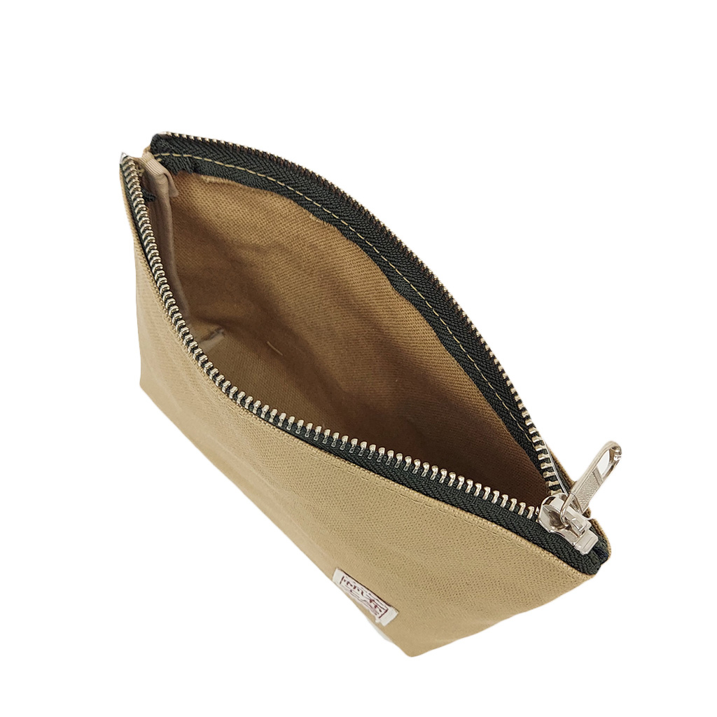 倉敷産帆布 ポーチ 3J38 [帆布工房 はんぷこうぼう] 日本製 小物収納 帆布 お出かけ シンプル メンズ レディース