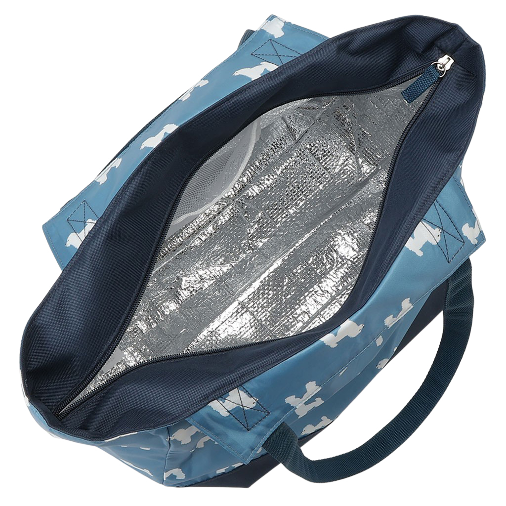 バルーン 保冷バッグ 保温 保冷 トートバッグ 5N39 [mama fiore マーマフィオーレ] 保温保冷 大容量 BIGサイズ 買い物 レジャー レディース サックス