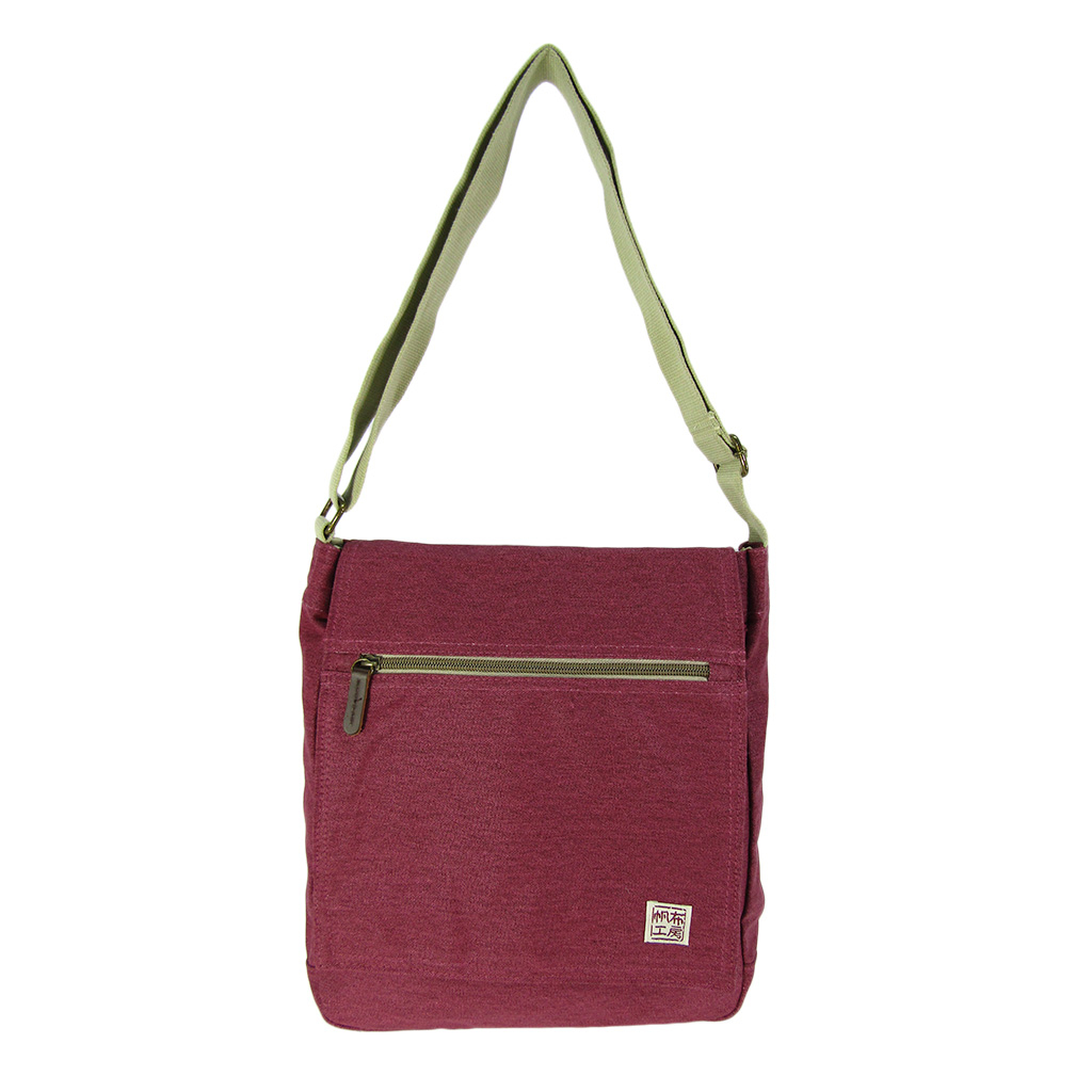 帆布工房 strollシリーズ|フラップショルダーバッグ 縦 帆布 10号帆布 キャンバス ムラ染め フラップ A4対応 レディース メンズ 男女兼用 斜め掛け はんぷこうぼう3X57