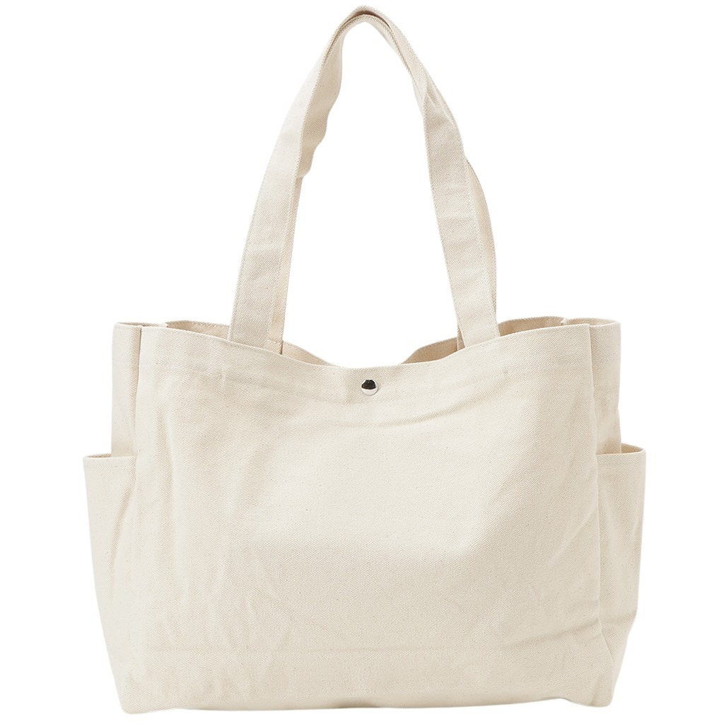 トートバッグ 0644 [PETER RABBIT(TM) ピータ―ラビット(TM)] キャンパス トート 肩掛け A4サイズ対応 レディース チャーム付き 00キナリ