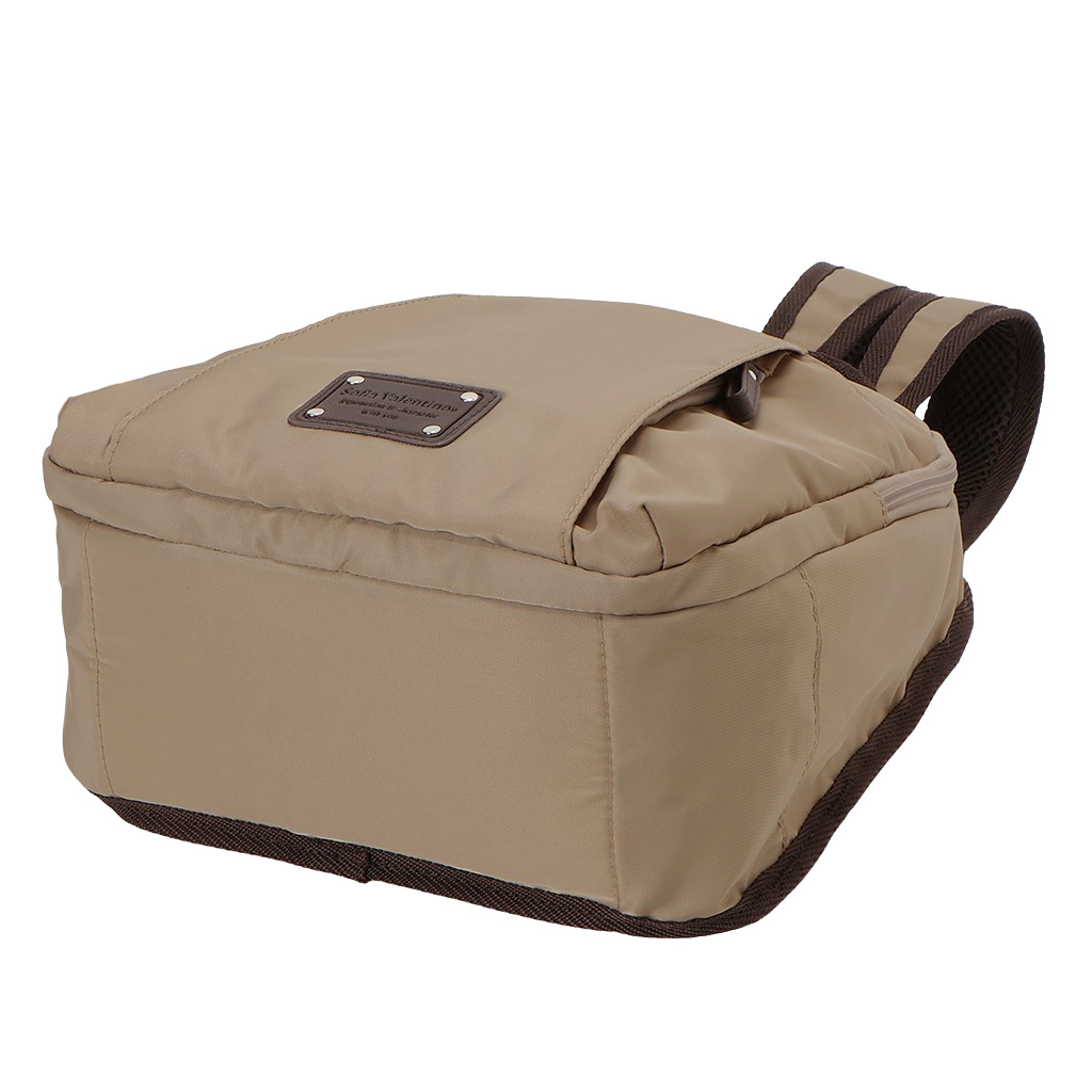 [Sofia Valentino ソフィアバレンチノ]  B5 サイズ対応 リュック 全5色 | リュックサック レディース 軽量 小物収納 撥水加工 お出かけ 旅行 薄茶 ベージュ 49F8