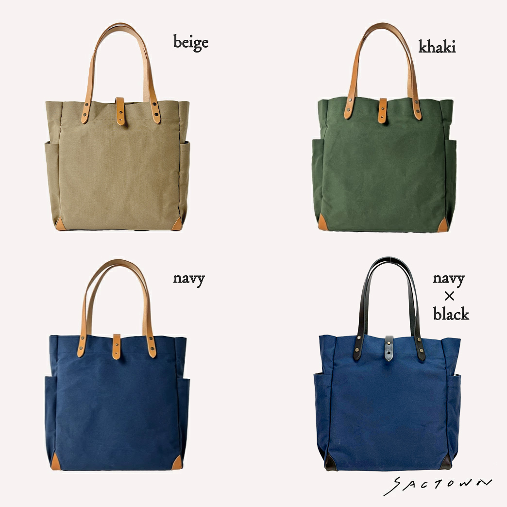 帆布工房 | AGING シリーズ  国産帆布 トートバッグ（L）全5色 3J11