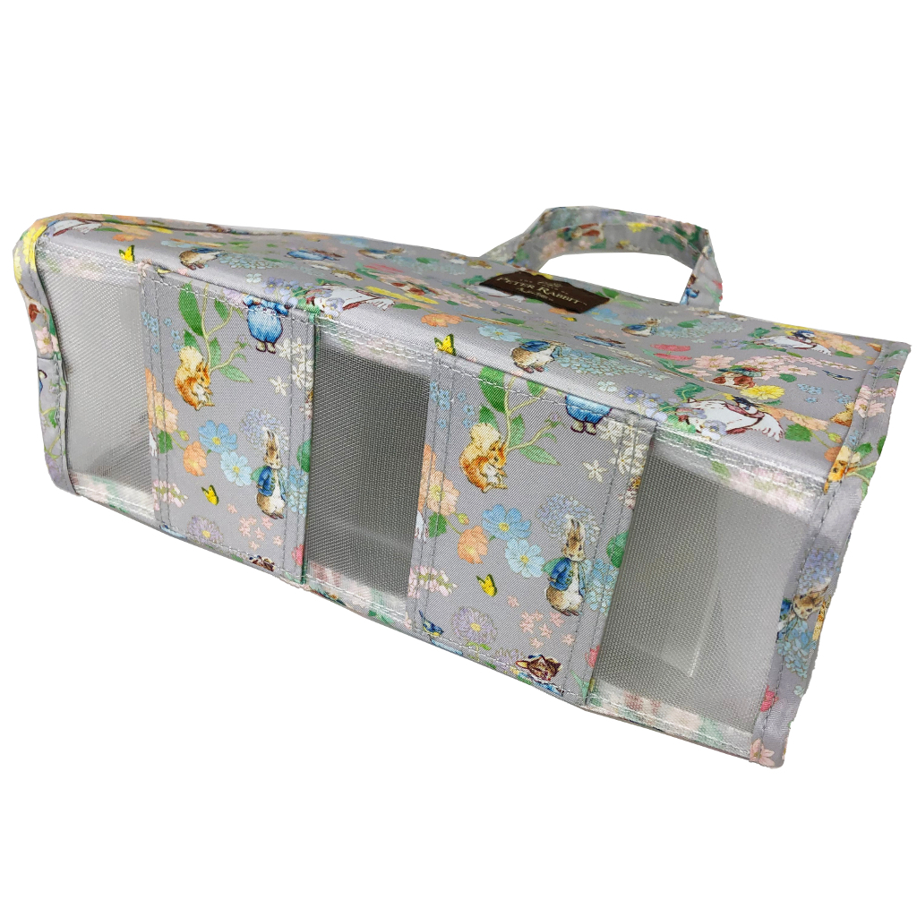 ポーチ 0666 [PETER RABBIT(TM) ピーターラビット(TM)] ピーターラビット(TM) 多機能 収納 スパバッグ レディース 00グレー
