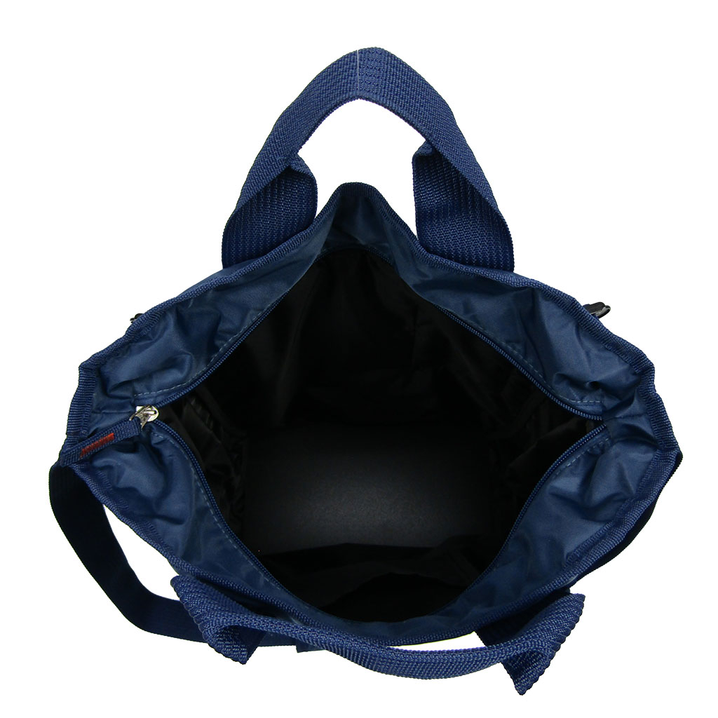 2WAY 大容量 A4対応 ボンディングバッグ 全4色 | トートバッグ 多収納 多機能 通勤 通学 お稽古 男女兼用 軽量 軽い 撥水 サブバッグ オフィス ビジネス カジュアル ネイビー 3E77