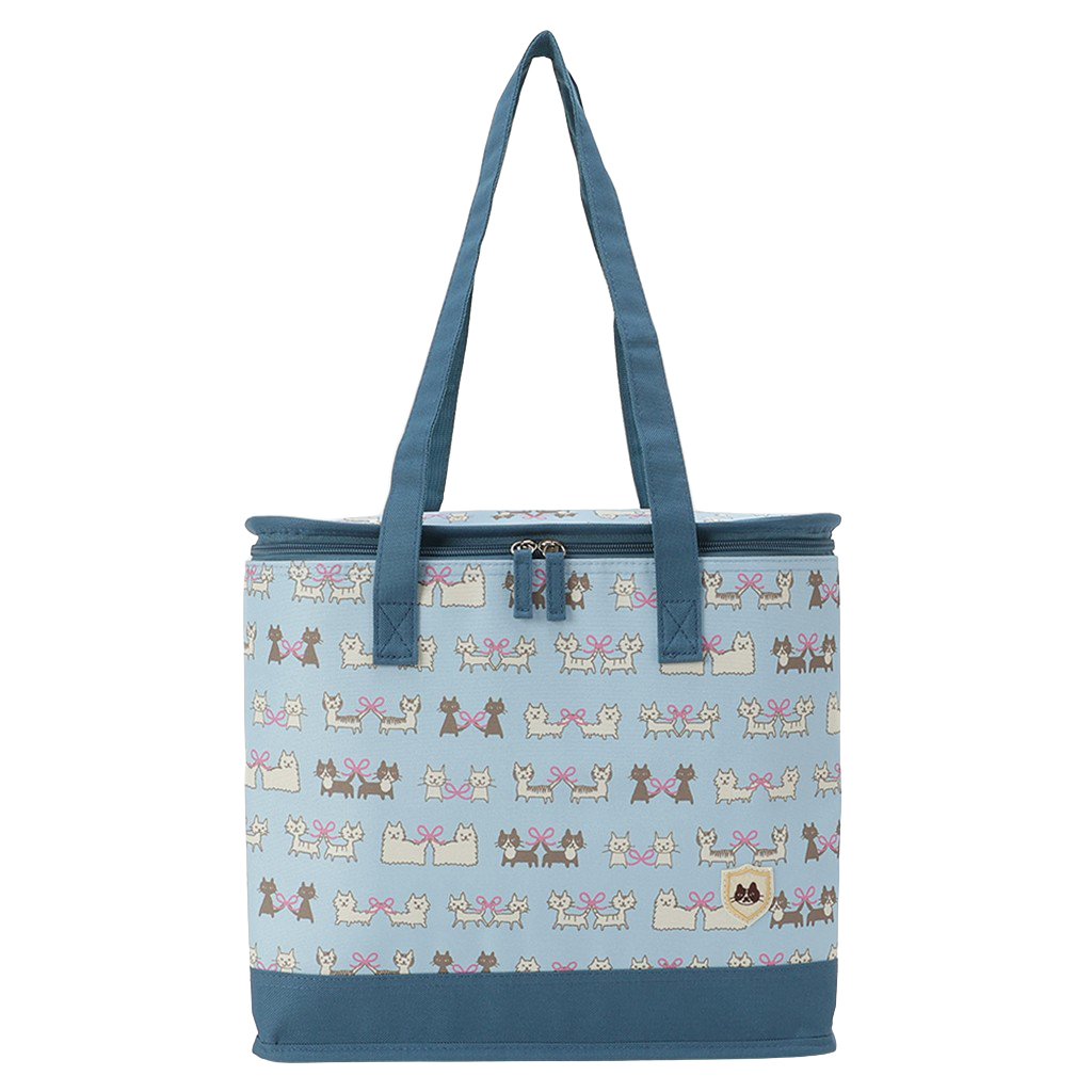  [mama fiore マーマフィオーレ] Picoteeシリーズ ピコティ BOX型 保温 保冷 トートバッグ 4WG6 保冷バッグ ボックス型 ねこ結び かわいい レジャー レディース グリーン