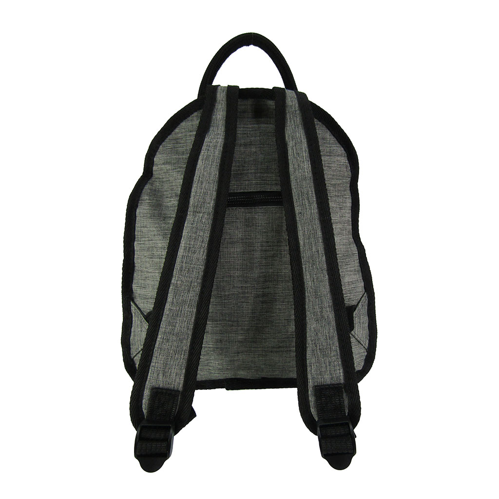 [Sofia Valentino ソフィアバレンチノ] 軽量 リュックサック | ポリエステル かわいい 軽い レディース 多収納 リュック ブラック×グレー 4927