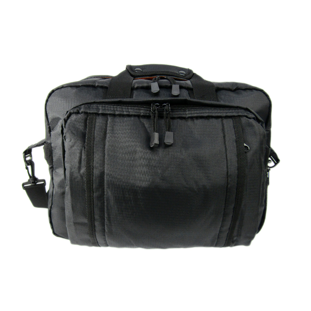 リップストップボストン 旅行 出張 1泊 2泊 ビジネス バッグ かばん 軽量 軽い 丈夫 黒 ブラック 3177