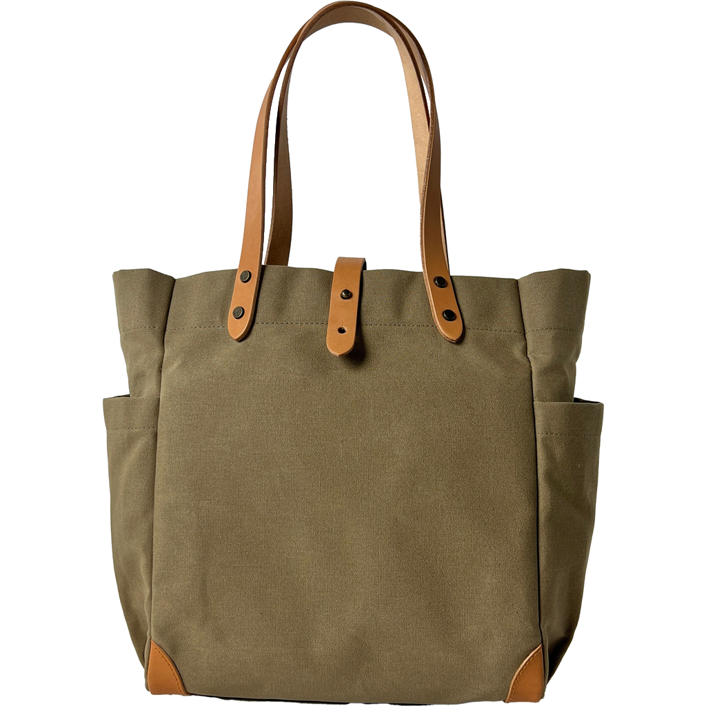 トートバッグ (M) レディース メンズ キャンバストート 日本製 国産帆布 A4 多機能 パラフィン加工 帆布工房(はんぷこうぼう) 3J10