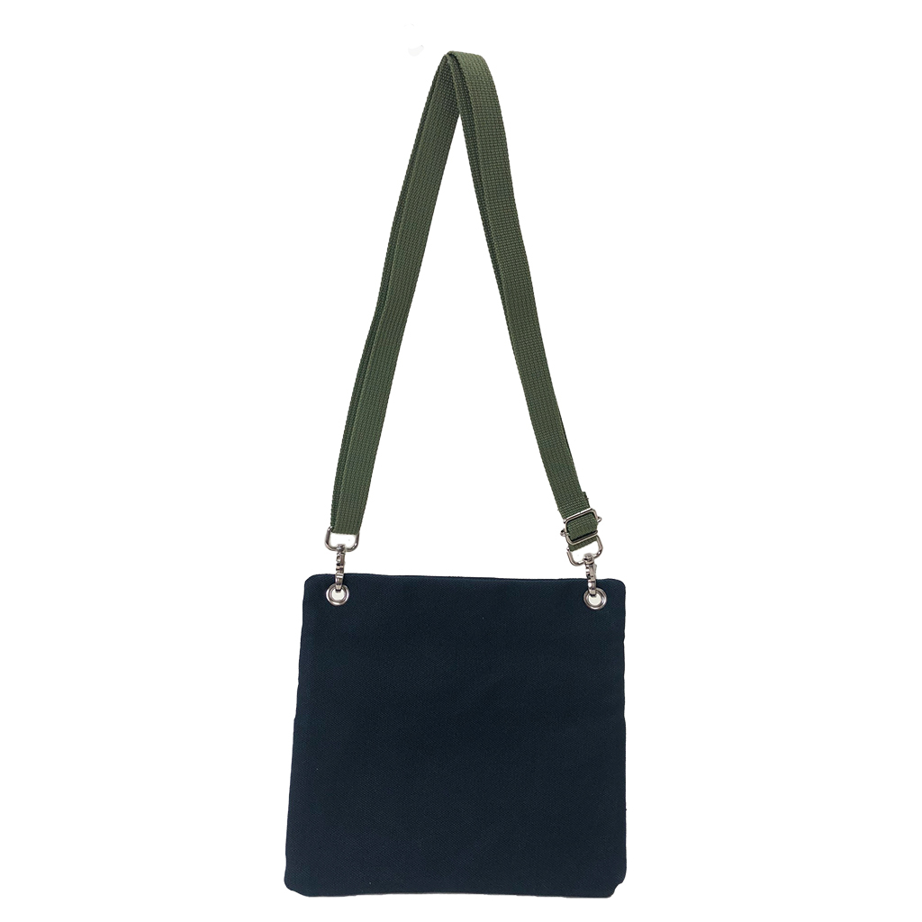 2WAY ショルダーバッグ 3J36 [帆布工房 はんぷこうぼう] 日本製 ポーチ サコッシュショルダー マチなし 帆布 キャンバス ブランド