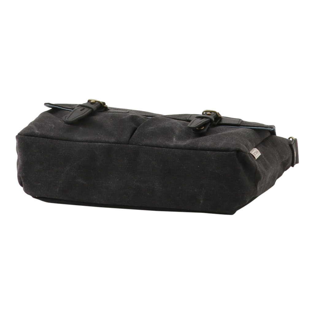 A4横型ショルダーバッグ VINTAGE2シリーズ 3X97 [帆布工房 はんぷこうぼう] 帆布 キャンバス メッセンジャーバッグ 斜めがけ メンズ レディース 牛革 ビンテージ ブランド