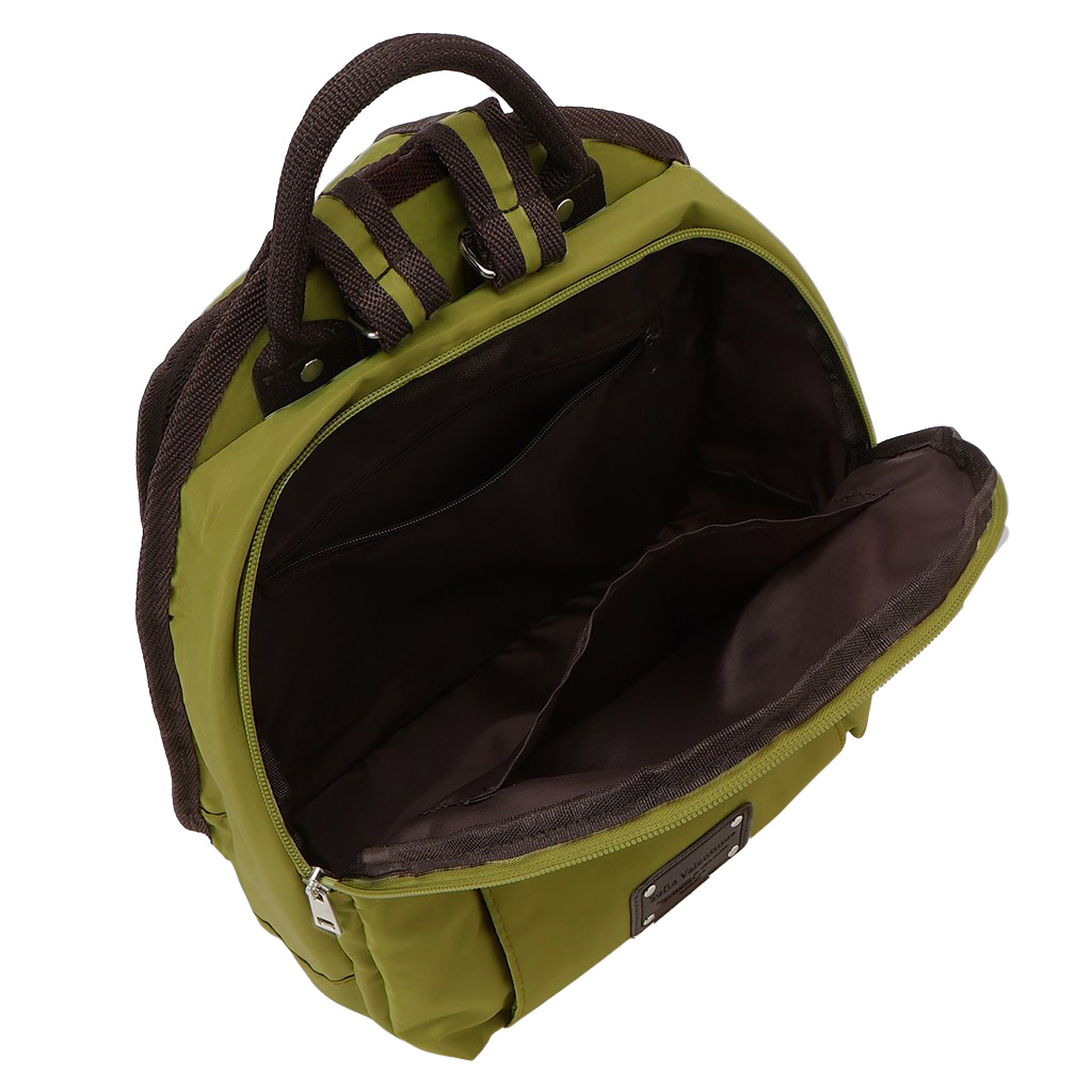 [Sofia Valentino ソフィアバレンチノ]  B5 サイズ対応 リュック 全5色 | リュックサック レディース 軽量 小物収納 撥水加工 お出かけ 観光 旅行 緑 グリーン 49F8