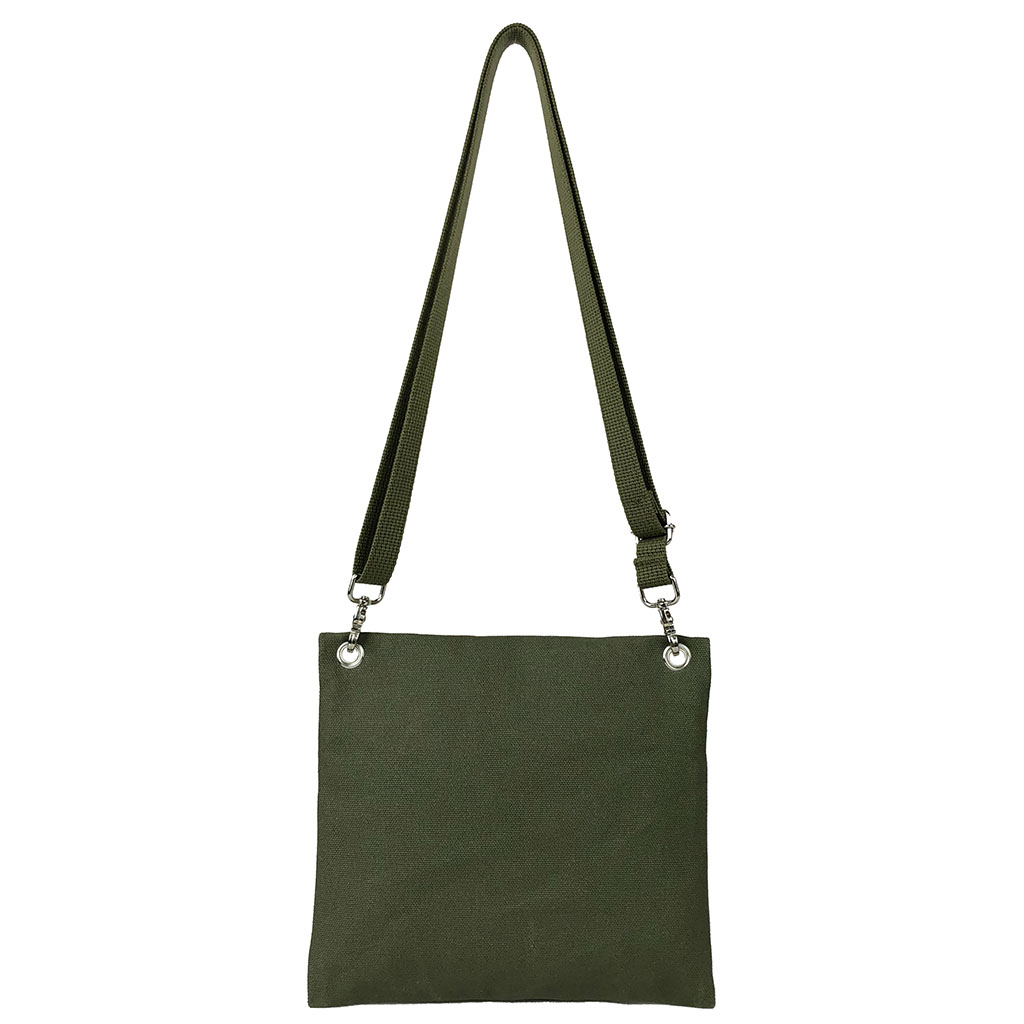 2WAY ショルダーバッグ 3J36 [帆布工房 はんぷこうぼう] 日本製 ポーチ サコッシュショルダー マチなし 帆布 キャンバス ブランド