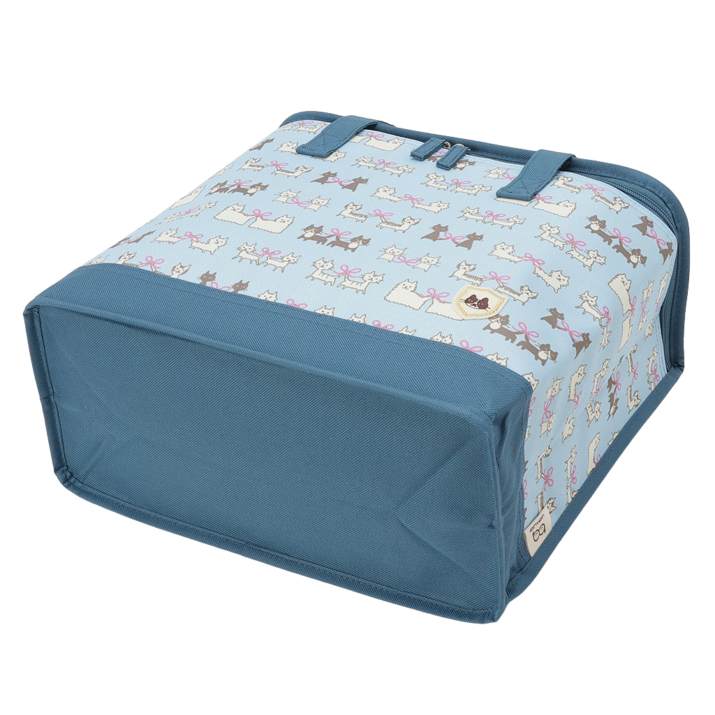  [mama fiore マーマフィオーレ] Picoteeシリーズ ピコティ BOX型 保温 保冷 トートバッグ 4WG6 保冷バッグ ボックス型 ねこ結び かわいい レジャー レディース グリーン