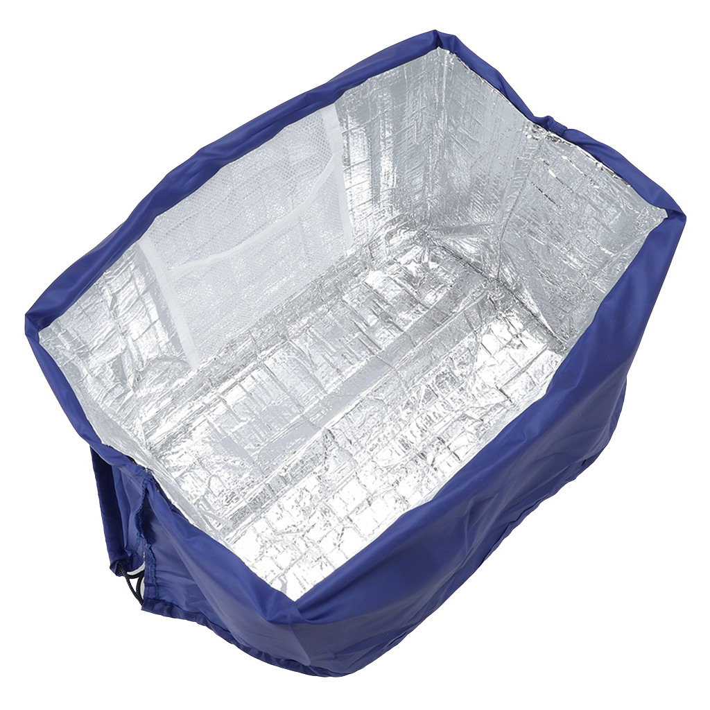 保温 保冷 レジかごバッグ 4WH4 [mama fiore マーマフィオーレ] Picoteeシリーズ ピコティ 保温保冷 マリンボーダー コンパクトレジカゴバッグ トートバッグ レディース ブルー