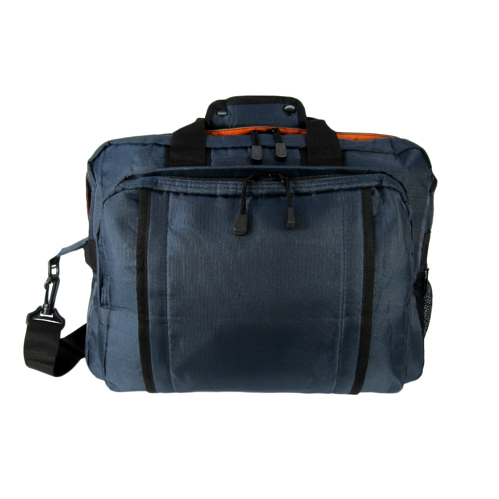 リップストップボストン 旅行 出張 1泊 2泊 ビジネス バッグ かばん 軽量 軽い 丈夫 紺 ネイビー 3177