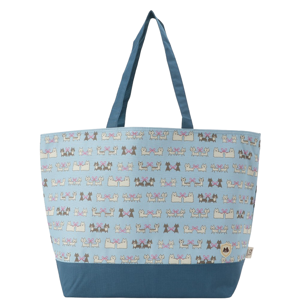 保冷バッグ トートバッグ 4WG7 [mama fiore マーマフィオーレ] Picoteeシリーズ ピコティ 保温保冷 ネコドット 大容量 レジャー キャンプ レディース グリーン