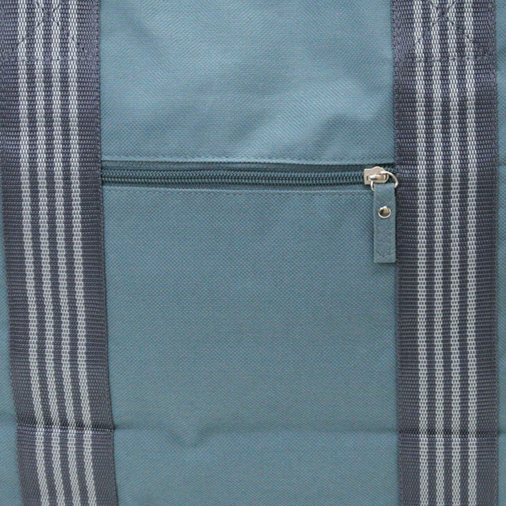 ファスナー付 ビッグ ラインベルト トートバッグ 全4色 |  A3 対応 肩掛け カジュアル 大きい お稽古 レッスンバッグ 軽量  男女兼用 マチ付き シンプル 灰 グレー 3W57