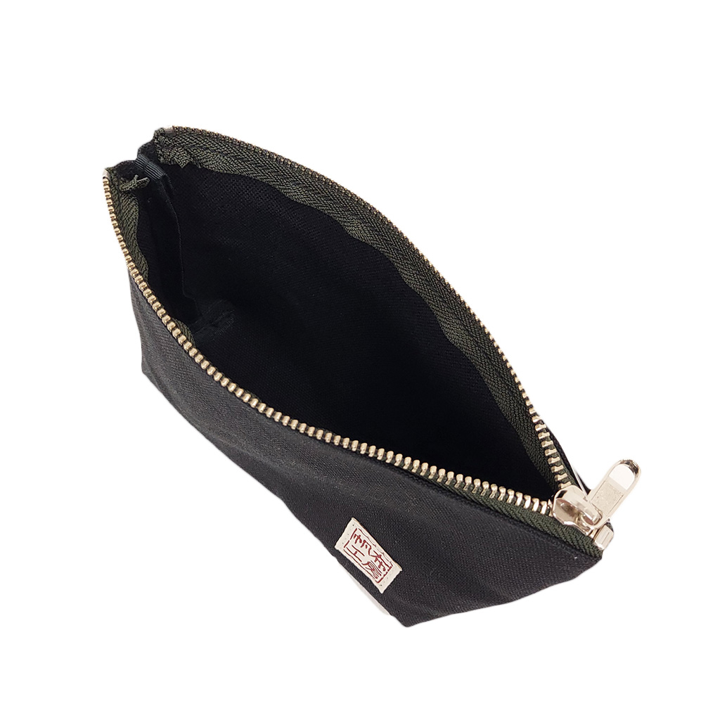 倉敷産帆布 ポーチ 3J38 [帆布工房 はんぷこうぼう] 日本製 小物収納 帆布 お出かけ シンプル メンズ レディース