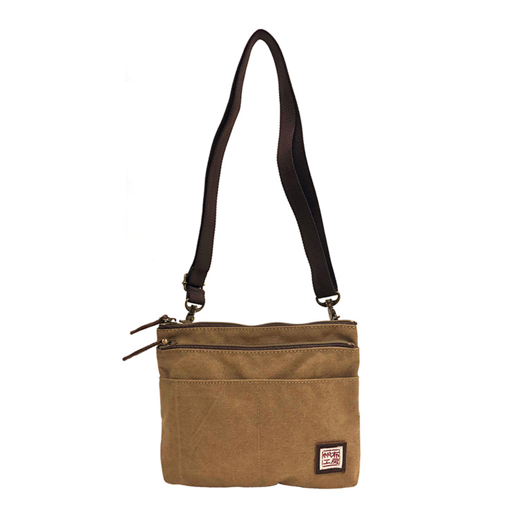 帆布工房 strollシリーズ|サコッシュ 帆布 10号帆布 キャンバス ポーチ ショルダーバッグ 軽量 小さめ ポシェット メンズ レディース 男女兼用 斜め掛け はんぷこうぼう 3J53