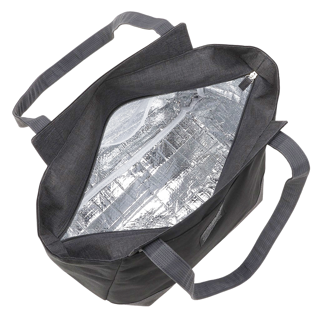 保冷バッグ トートバッグ 4WG3 [mama fiore マーマフィオーレ] Picoteeシリーズ ピコティ 保温保冷 無地 男女兼用 シンプル 大容量 レジャー レディース ブラック