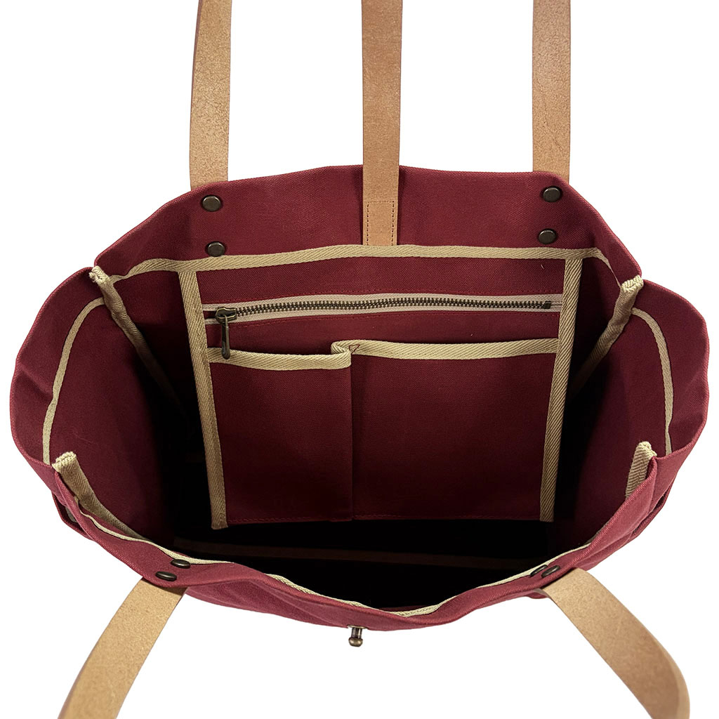 帆布工房 | AGING シリーズ  国産帆布 トートバッグ（L）全5色 本店限定カラー 3J11