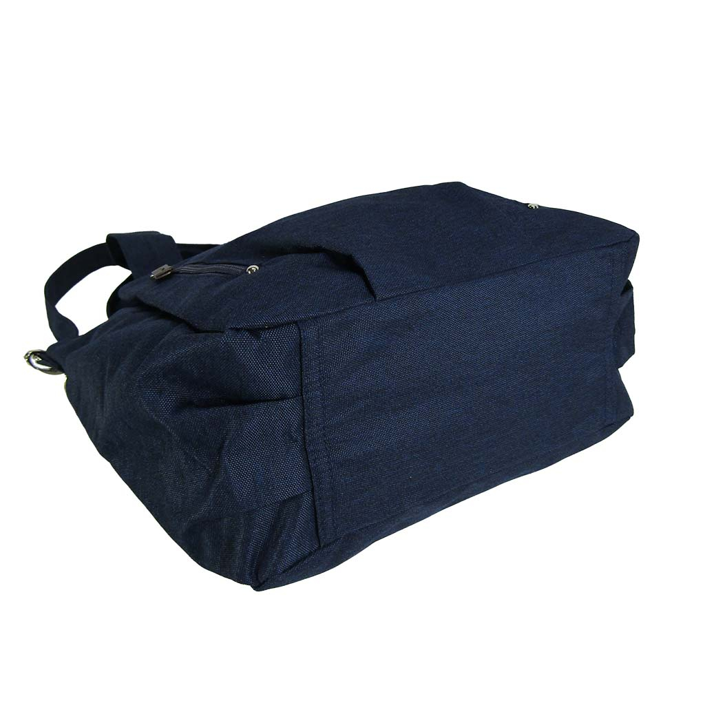 11ポケット 2WAY ショルダーバッグ| レディース 軽量 トートバッグ ななめ掛け 女性 大人 多機能 サブバッグ 買い物 レジャー デイリー シンプル 無地 紺 ネイビー 4509