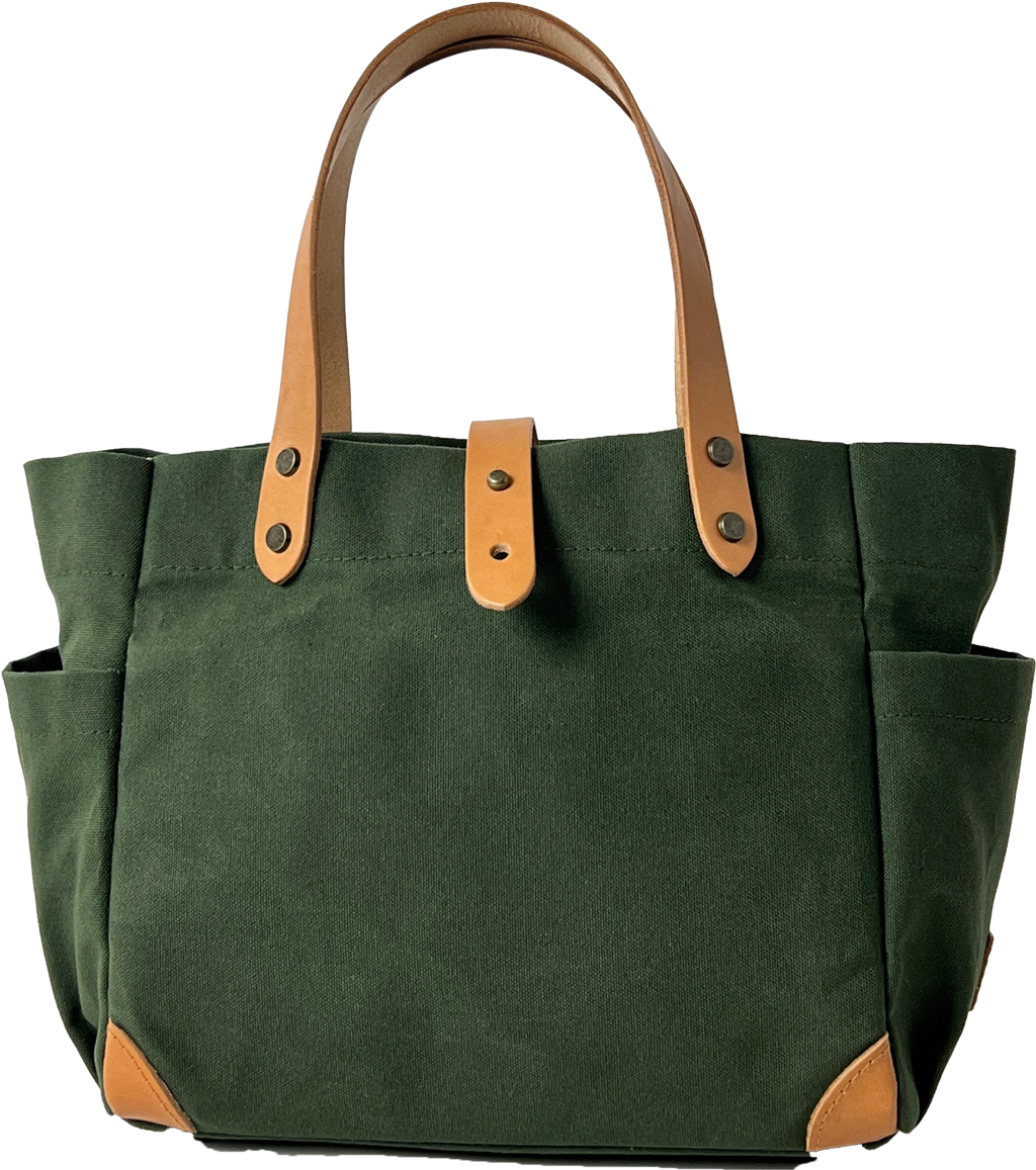 帆布工房 エイジングシリーズ 全3色 | 国産帆布 キャンバストートバッグ（S） 日本製 多機能 男女兼用 パラフィン加工  3J09