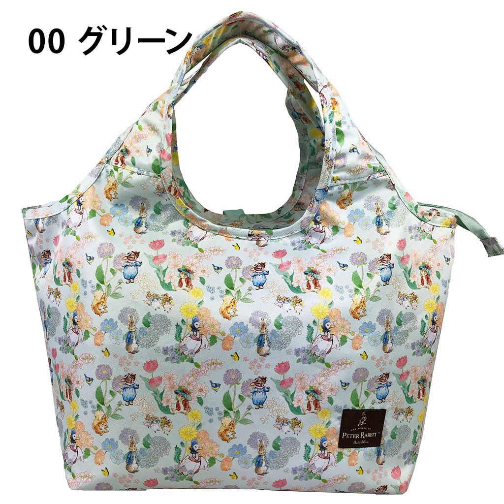 ハンドバッグ (M) 0670 [PETER RABBIT(TM) ピータ―ラビット(TM)] ピーターラビット(TM) 保温保冷コンパクトバッグM レディース 00グリーン
