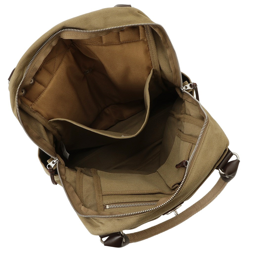 帆布工房 triplineシリーズ|2wayリュック 帆布  キャンバス リュックサック キャリー対応 トートバッグ 多機能 レディース メンズ 男女兼用 はんぷこうぼう 3X80