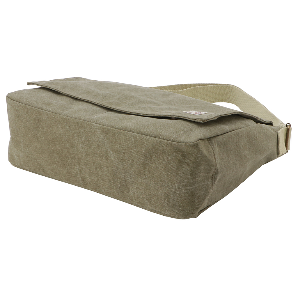 帆布 ショルダーバッグ FLAP SHOULDERシリーズ 3X81 [帆布工房 はんぷこうぼう] 帆布 キャンバス ショルダー斜め掛け A4