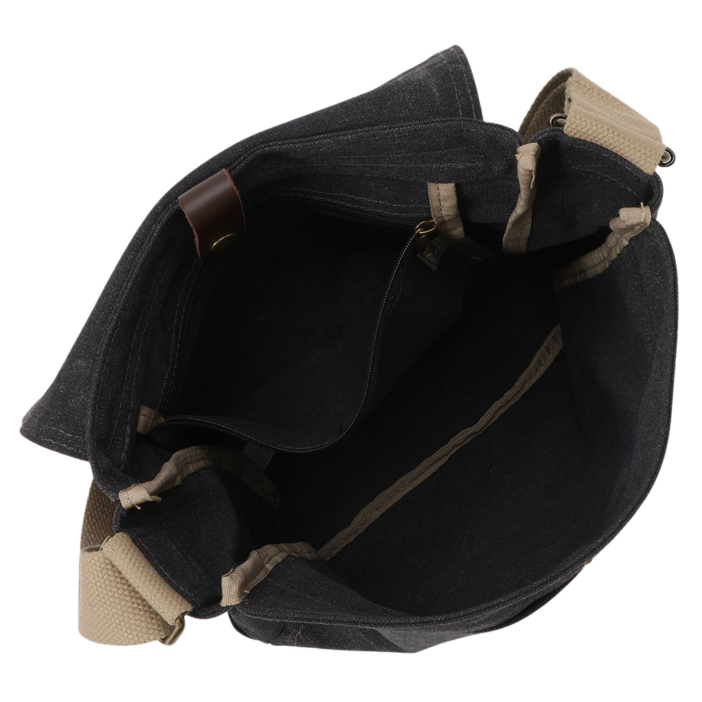  帆布工房 FLAP SHOULDER シリーズ ショルダーバッグ 全6色 | カジュアル 斜め掛け A4 ナチュラル シンプル 帆布 ショルダー トート トートバッグ ショルダーバッグ 通学 バッグ ショルダーバック メンズ  レディース 男女兼用 サブバッグ 01ブラック