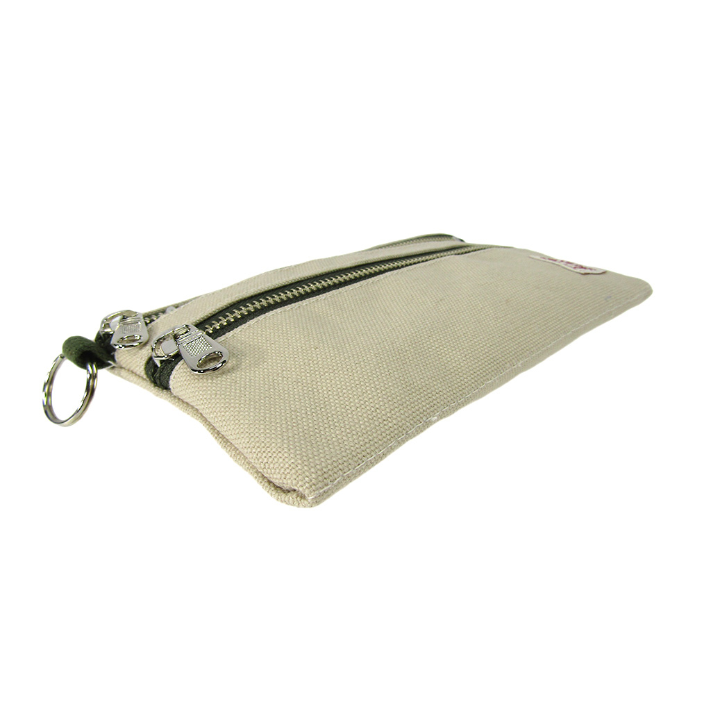 倉敷産帆布 日本製ポーチ 3J35 [帆布工房 はんぷこうぼう] ミニポーチ 筆箱 帆布 キャンバス ビンテージ