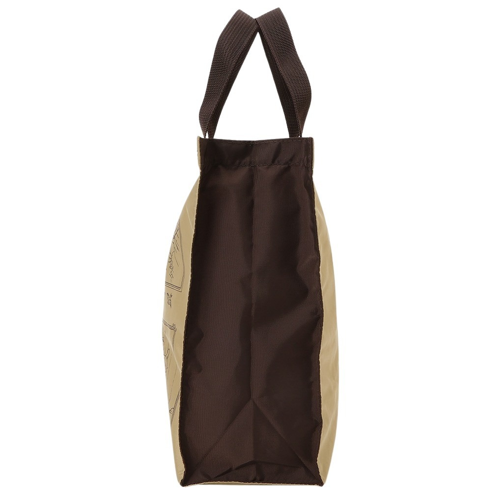 スクエアトートバッグ (S) 0646-03 [PETER RABBIT(TM) ピーターラビット(TM)] 軽量 B5 買い物 底板付き スクエア型 サブバッグ お稽古 うさぎ トートバッグ