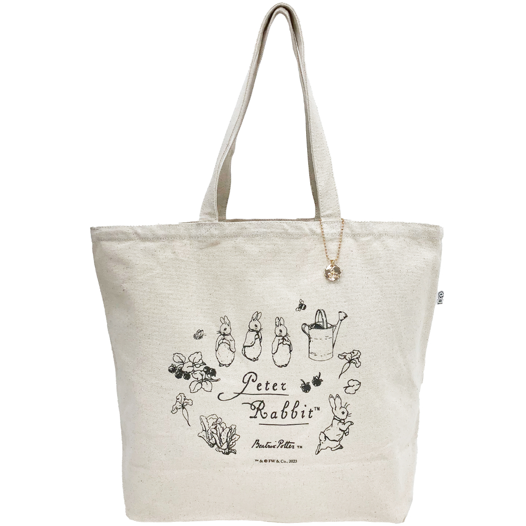 トートバッグ 0651 [PETER RABBIT(TM) ピーターラビット(TM)] キャンパストート A3 レディース 00キナリ